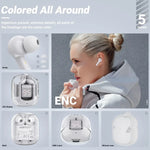 Trending Transparent Air31 Bluetooth  LED Earbuds